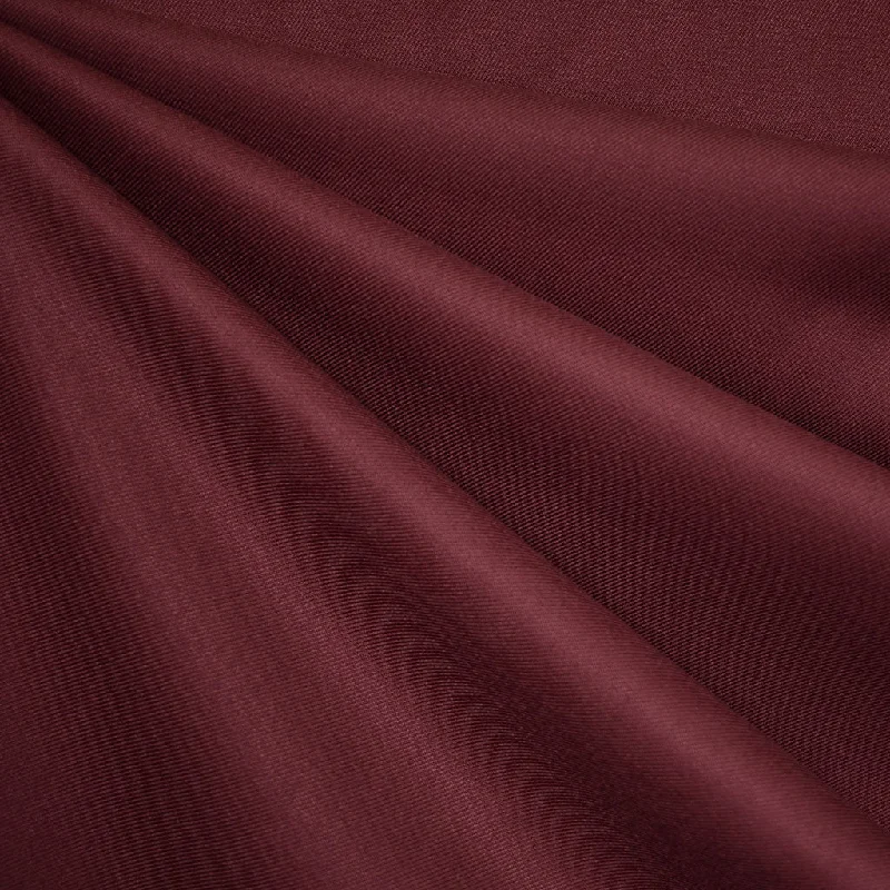 Soft Layers Organic Bamboo Blend Gabardine Suiting Solid Wine—Preorder