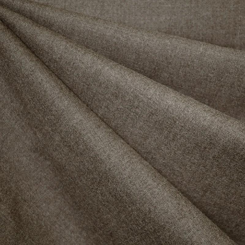 Tailored Grunge Worsted Wool Suiting Solid Taupe